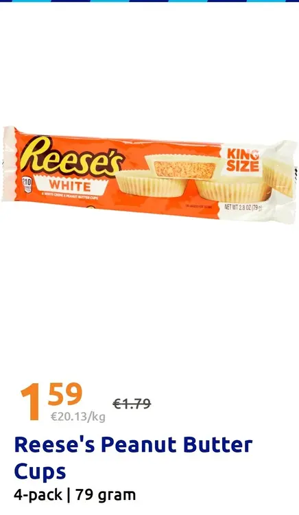 Promotie: Reese's Peanut Butter Cups