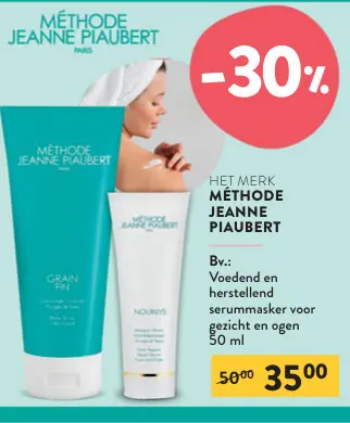 Aanbieding: Voedend en herstellend serummasker voor gezic