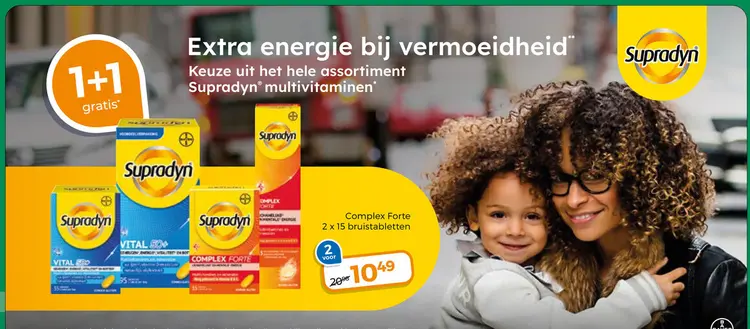 Aanbieding: Supradyn multivitaminen