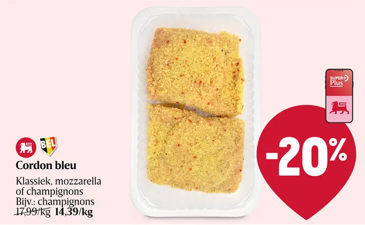 Aanbieding: Cordon bleu