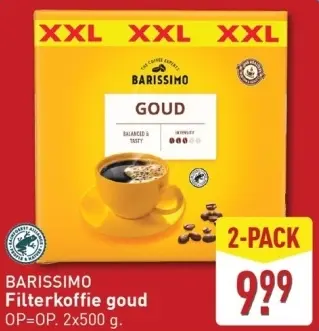 Aanbieding: Filterkoffie goud