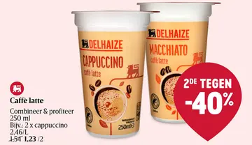 Aanbieding: Caffè latte