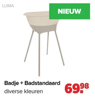 Aanbieding: Badje + Badstandaard