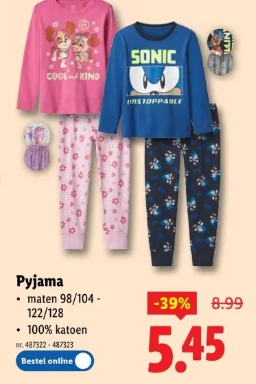 Promotie: Pyjama