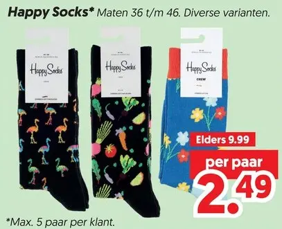 Aanbieding: Happy Socks