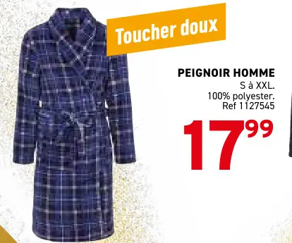 Offre: Peignoir homme