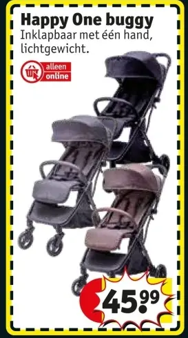 Promotie: Happy One buggy
