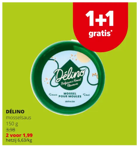 Promotie: Mosselsaus