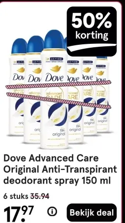 Aanbieding: Deodorant spray