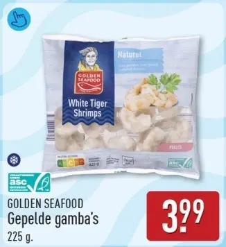 Aanbieding: Gepelde gamba's