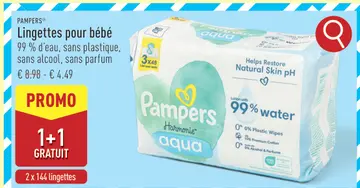 Offre: Lingettes pour bébé