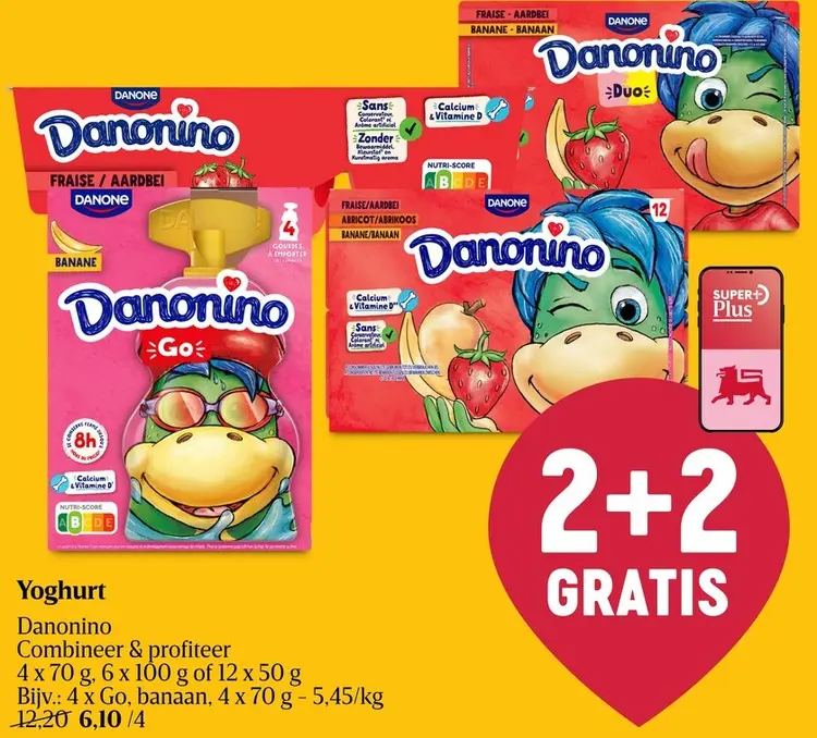 Promotie: Yoghurt Danonino