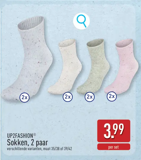 Promotie: Sokken, 2 paar