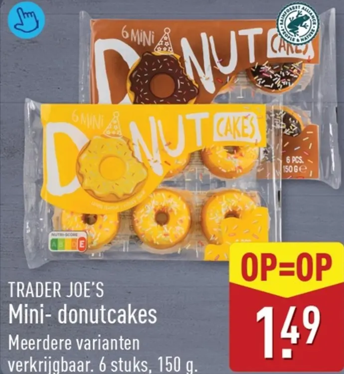 Aanbieding: Mini- donutcakes