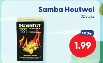 Aanbieding: Samba Houtwol