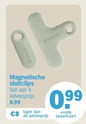 Aanbieding: Magnetische sluitclips