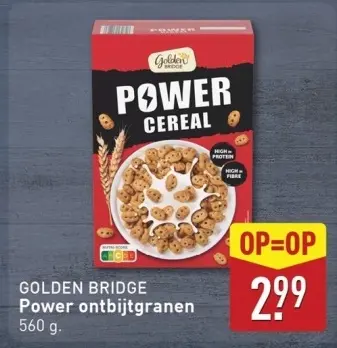 Aanbieding: GOLDEN BRIDGE Power ontbijtgranen