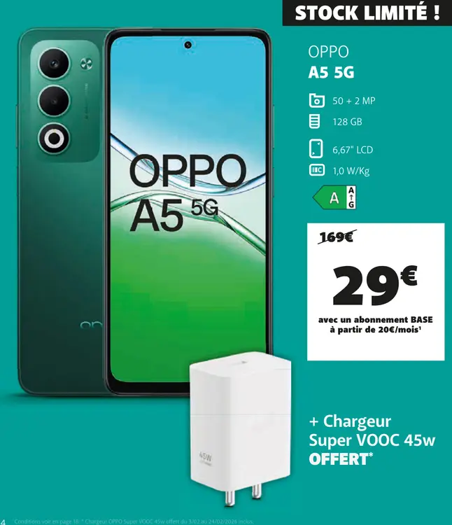 Offre: Oppo A5 5g