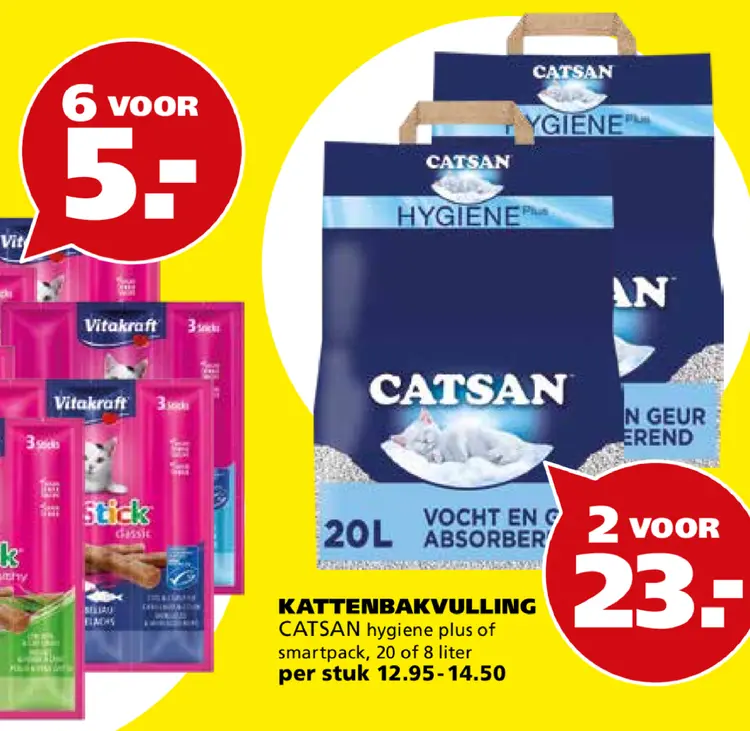 Aanbieding: Kattenbakvulling