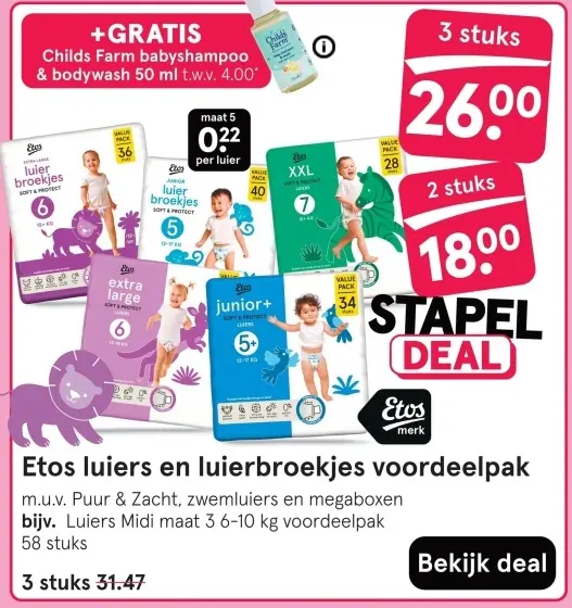 Aanbieding: voordeelpak