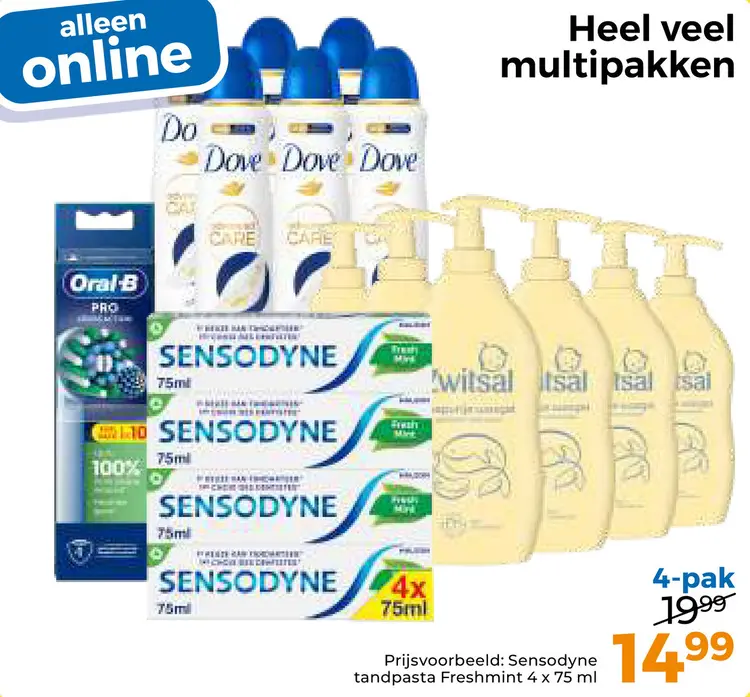 Aanbieding: Heel veel multipakken