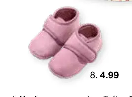 Offre: Chaussons à semelle rigide