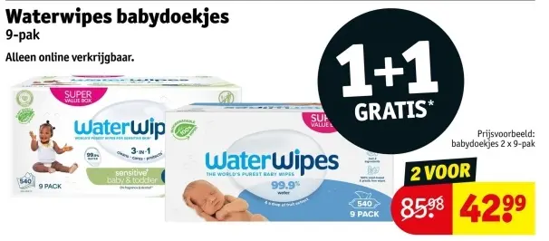 Aanbieding: Babydoekjes