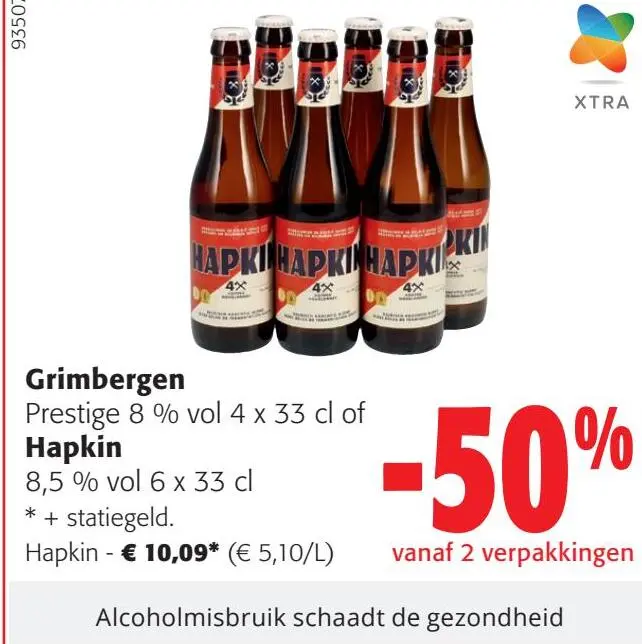 Aanbieding: Grimbergen of Hapkin