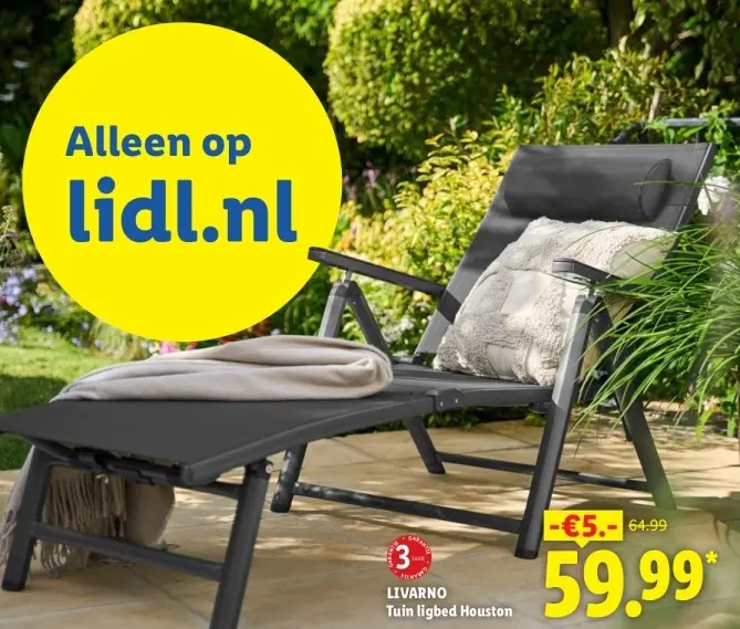 Aanbieding: Tuin ligbed Houston