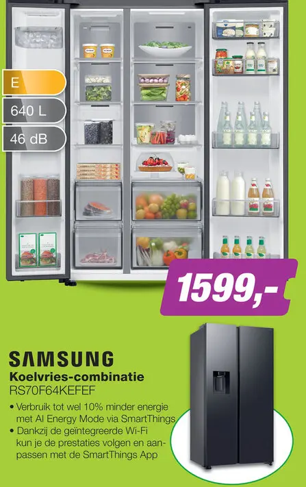 Aanbieding: Koelvries-combinatie