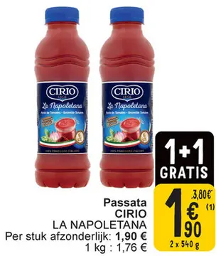 Aanbieding: Passata LA NAPOLETANA