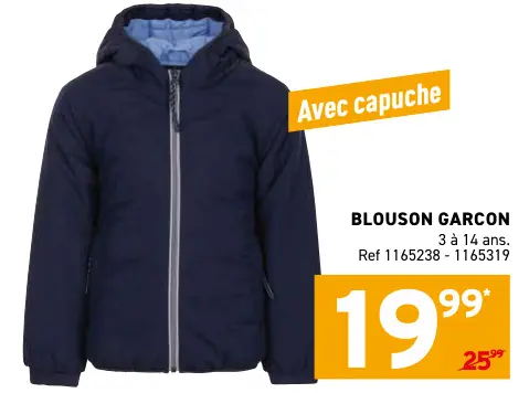 Offre: Blouson garcon