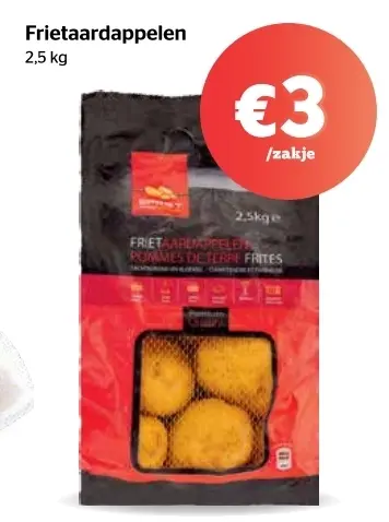 Aanbieding: Frietaardappelen