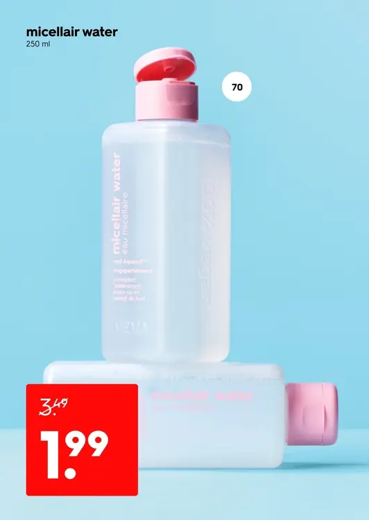Aanbieding: Micellair water