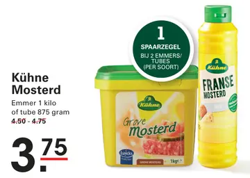 Aanbieding: Kühne Mosterd
