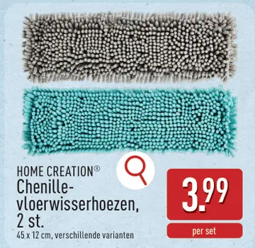 Offre: Chenille-vloerwisserhoezen