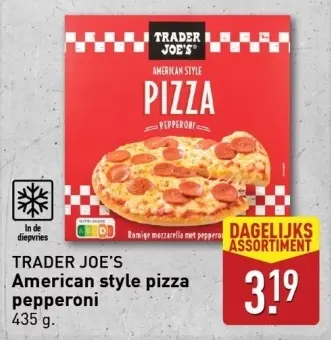 Aanbieding: TRADER JOE'S American style pizza pepperoni