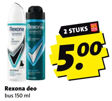 Aanbieding: Rexona deo