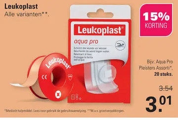 Aanbieding: Leukoplast 