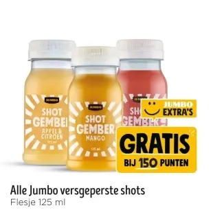 Aanbieding: Alle Jumbo versgeperste shots