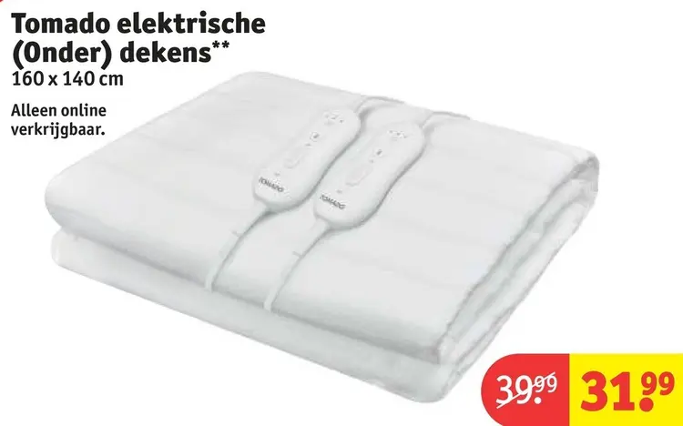 Aanbieding: Elektrische (onder) dekens