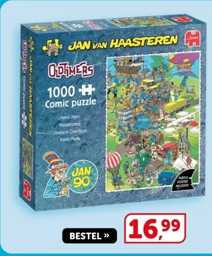Aanbieding: Jan van Haasteren Comic puzzle