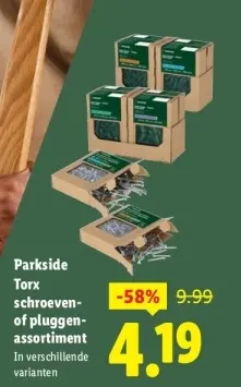 Aanbieding: Schroeven of pluggen assortiment