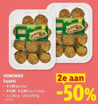 Promotie: Falafel