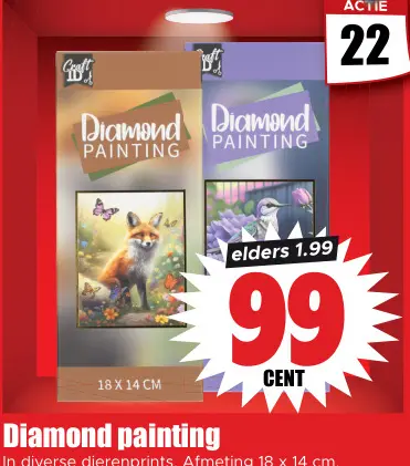 Aanbieding: Diamond painting