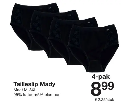 Aanbieding: Tailleslip Mady