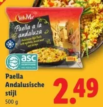 Aanbieding: Paella Andalusische stijl 500 g