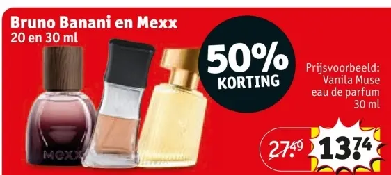 Aanbieding: Bruno Banani en Mexx