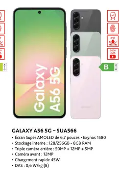 Offre: Galaxy a56 5g - sua566