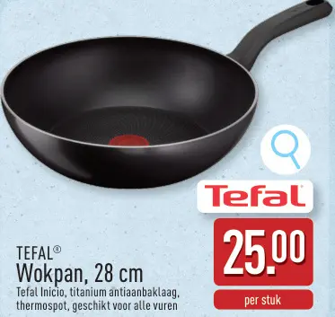 Promotie: Wokpan, 28 cm